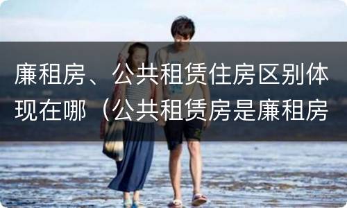 廉租房、公共租赁住房区别体现在哪（公共租赁房是廉租房吗）