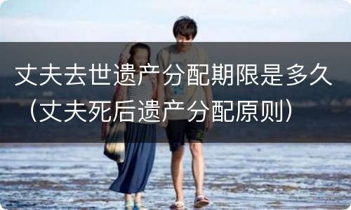 丈夫去世遗产分配期限是多久（丈夫死后遗产分配原则）