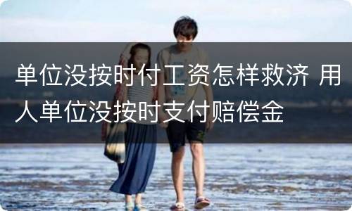 单位没按时付工资怎样救济 用人单位没按时支付赔偿金