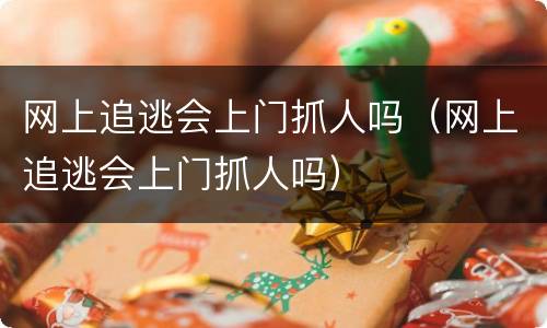 网上追逃会上门抓人吗（网上追逃会上门抓人吗）