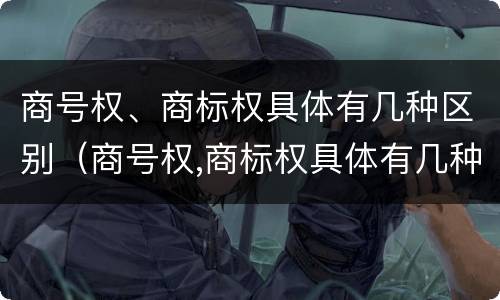 商号权、商标权具体有几种区别（商号权,商标权具体有几种区别在哪）
