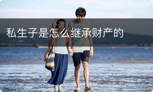 私生子是怎么继承财产的