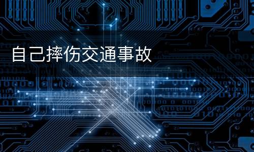 自己摔伤交通事故