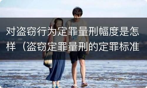 对盗窃行为定罪量刑幅度是怎样（盗窃定罪量刑的定罪标准）
