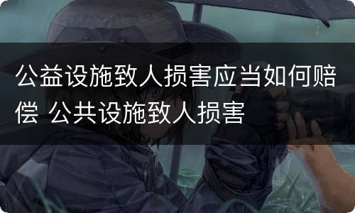 公益设施致人损害应当如何赔偿 公共设施致人损害