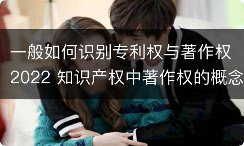 一般如何识别专利权与著作权2022 知识产权中著作权的概念