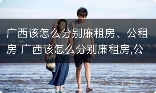 广西该怎么分别廉租房、公租房 广西该怎么分别廉租房,公租房和民宅