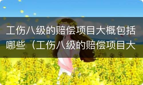 工伤八级的赔偿项目大概包括哪些（工伤八级的赔偿项目大概包括哪些呢）