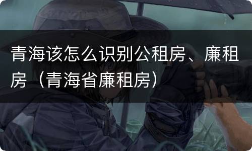 青海该怎么识别公租房、廉租房（青海省廉租房）