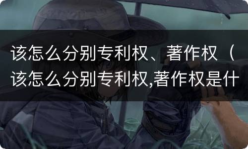该怎么分别专利权、著作权（该怎么分别专利权,著作权是什么）