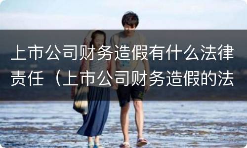 上市公司财务造假有什么法律责任（上市公司财务造假的法律责任）