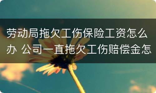 劳动局拖欠工伤保险工资怎么办 公司一直拖欠工伤赔偿金怎么办