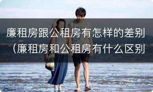 廉租房跟公租房有怎样的差别（廉租房和公租房有什么区别吗）