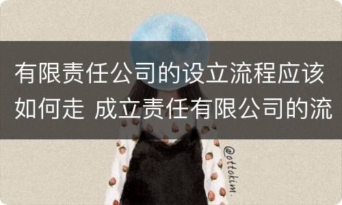 有限责任公司的设立流程应该如何走 成立责任有限公司的流程