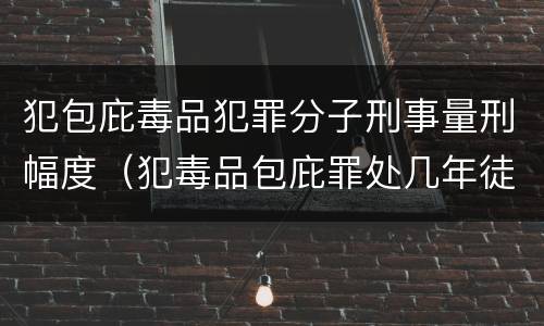 犯包庇毒品犯罪分子刑事量刑幅度（犯毒品包庇罪处几年徒刑）
