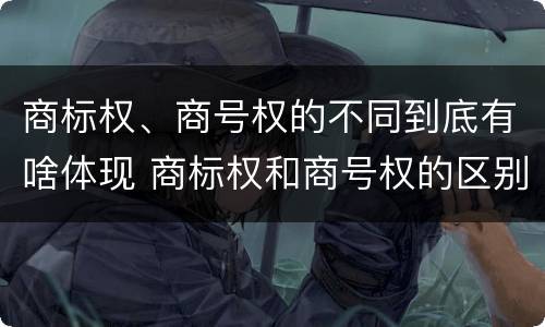 商标权、商号权的不同到底有啥体现 商标权和商号权的区别