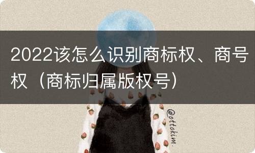 2022该怎么识别商标权、商号权（商标归属版权号）