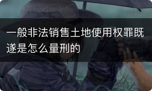 一般非法销售土地使用权罪既遂是怎么量刑的