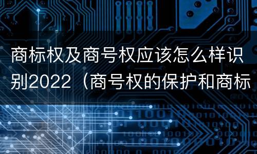 商标权及商号权应该怎么样识别2022（商号权的保护和商标权的保护一样是全国性范围的）