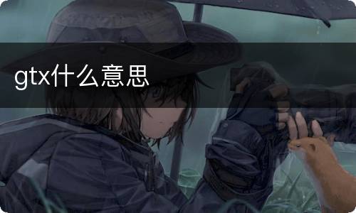 gtx什么意思