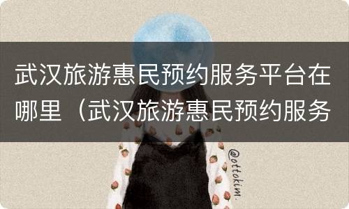 武汉旅游惠民预约服务平台在哪里（武汉旅游惠民预约服务平台在哪里登录）