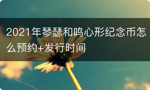 2021年琴瑟和鸣心形纪念币怎么预约+发行时间