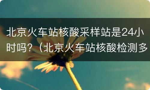 北京火车站核酸采样站是24小时吗?（北京火车站核酸检测多长时间）