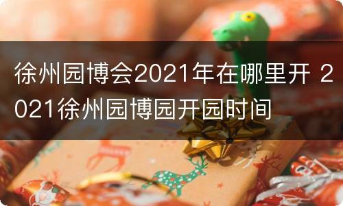 徐州园博会2021年在哪里开 2021徐州园博园开园时间