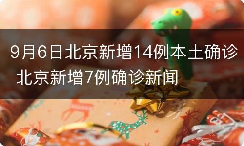 9月6日北京新增14例本土确诊 北京新增7例确诊新闻