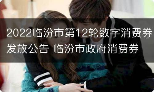 2022临汾市第12轮数字消费券发放公告 临汾市政府消费券