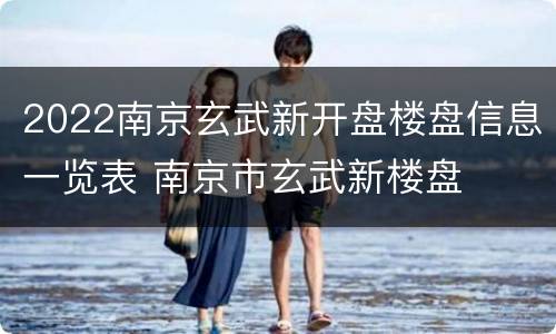 2022南京玄武新开盘楼盘信息一览表 南京市玄武新楼盘