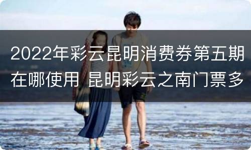 2022年彩云昆明消费券第五期在哪使用 昆明彩云之南门票多少钱