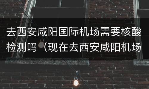 去西安咸阳国际机场需要核酸检测吗（现在去西安咸阳机场需要核酸检测吗）