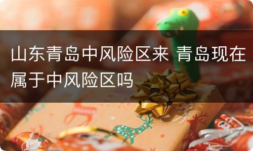山东青岛中风险区来 青岛现在属于中风险区吗